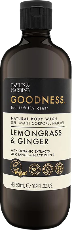 Goodness Lemongrass & Ginger Body Wash