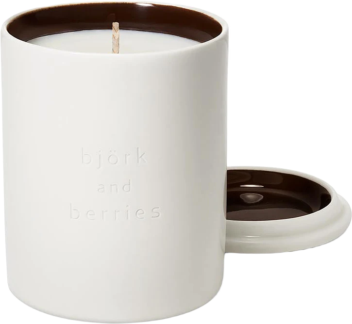 White Forest Scented Candle