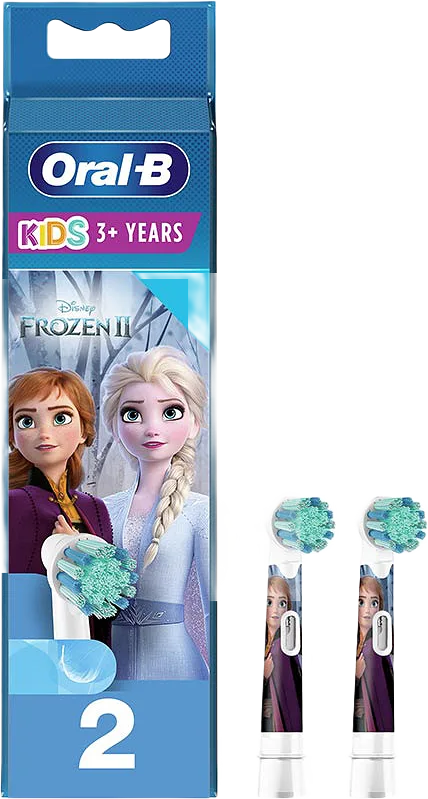 Kids Frozen2 Extra Soft Tandborsthuvud 3+ år 2 st