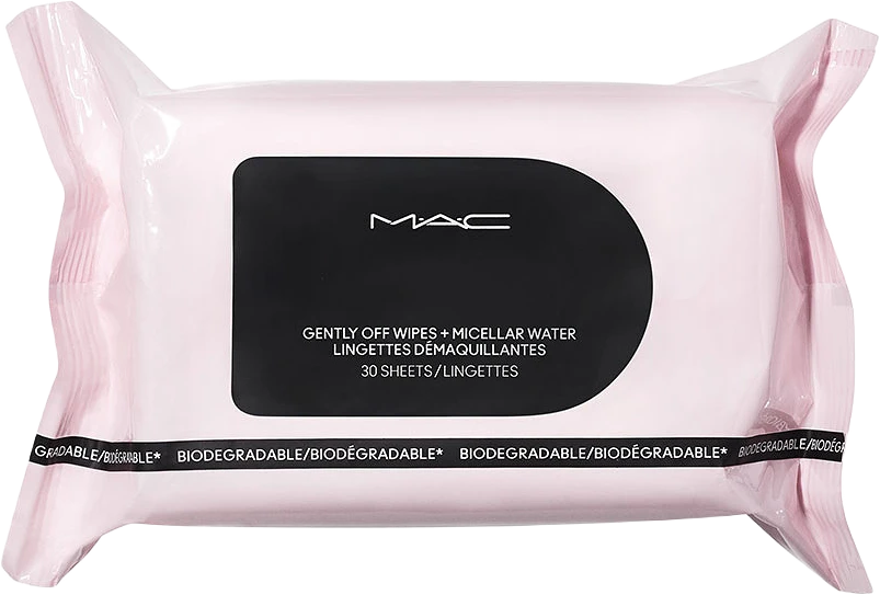 Mini Mac Biodegradable Gently Off Wipes 30 Count