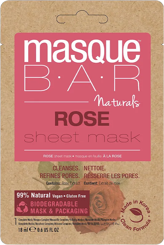 Naturals Rose Sheet Mask