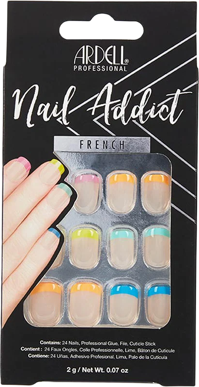 Nail Addict French Rainbow