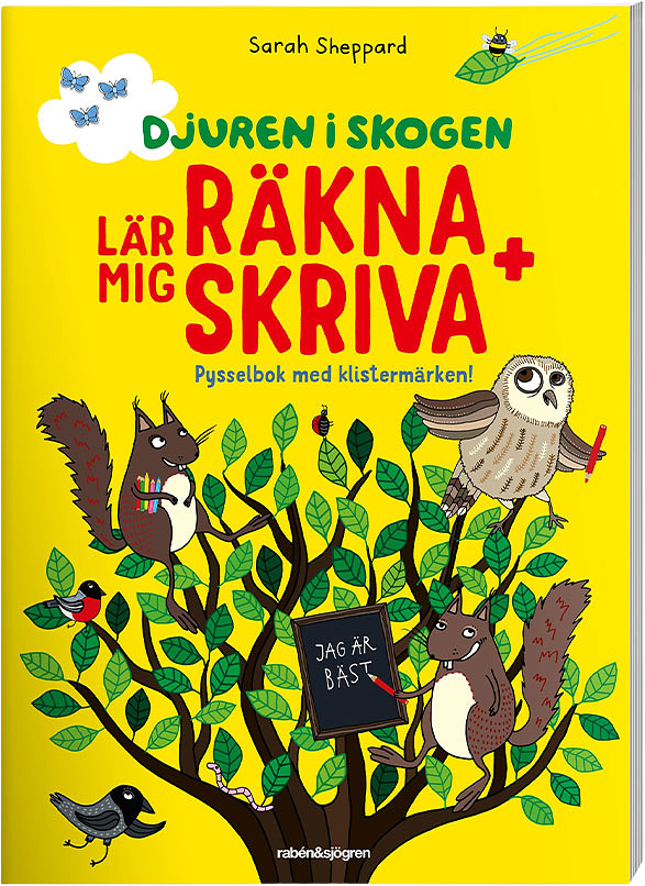 Lär dig räkna och skriva med Djuren i skogen