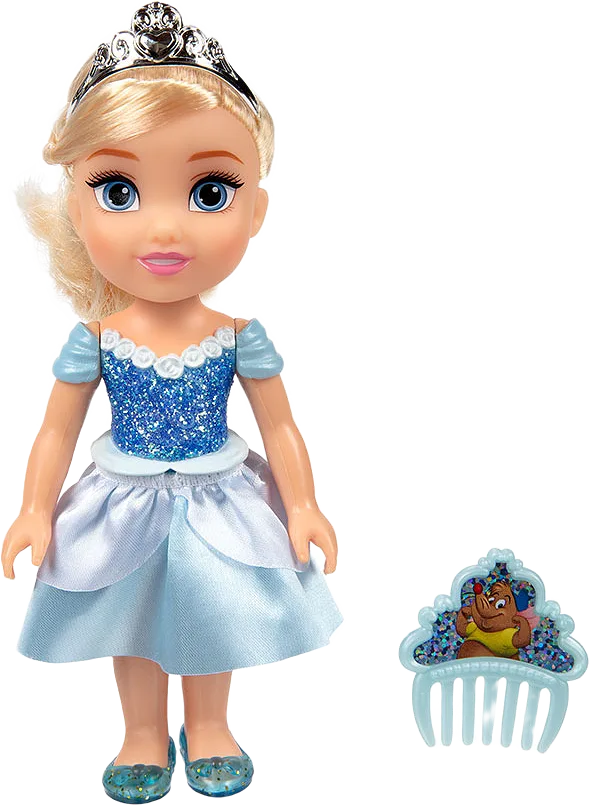 Disney Princess 15cm Cinderella Petite Doll with Comb