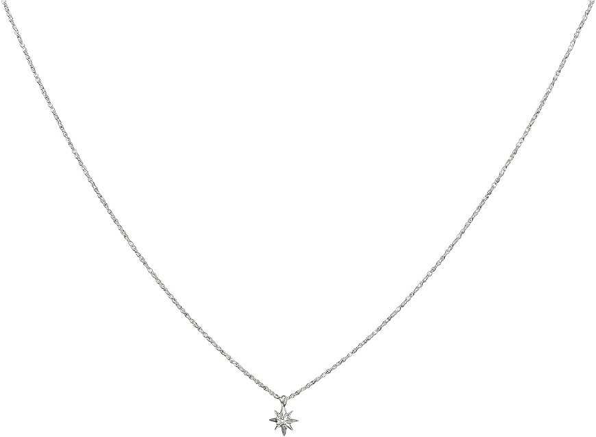 North Star Short Necklace Silver