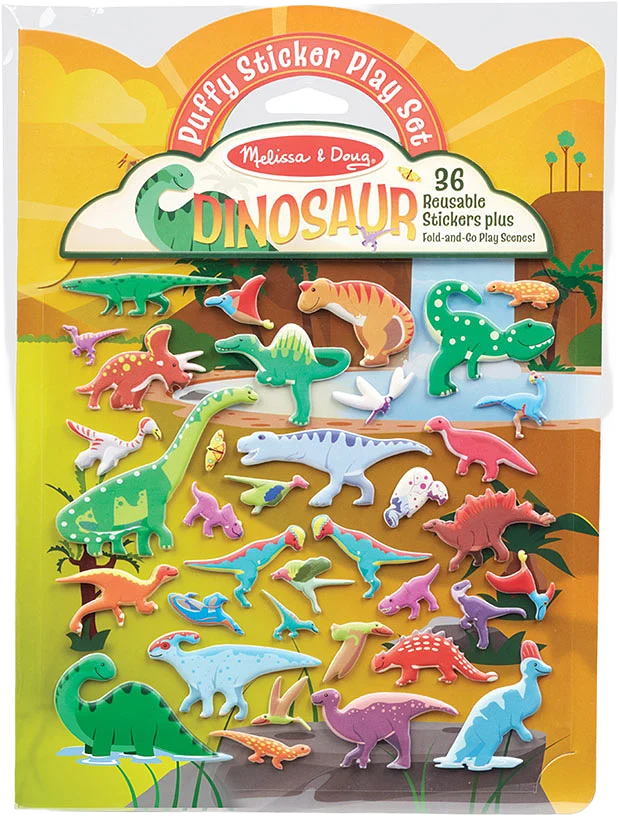 Melissa & Doug Dinosaur Puffy Sticker Play Set