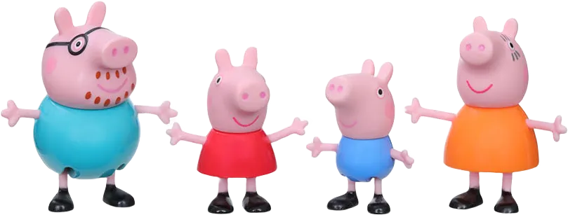 Peppa Pig 4 pack Peppa's Family