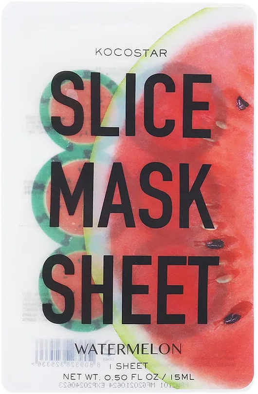 Slice Mask Watermelon (6 slices)