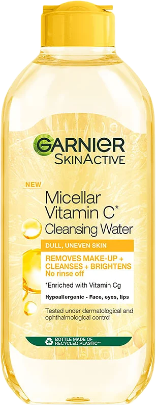 SkinActive Micellar Vitamin C* Cleansing Wate