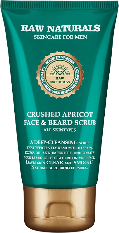 Crushed Apricot Face & Beard Scrub