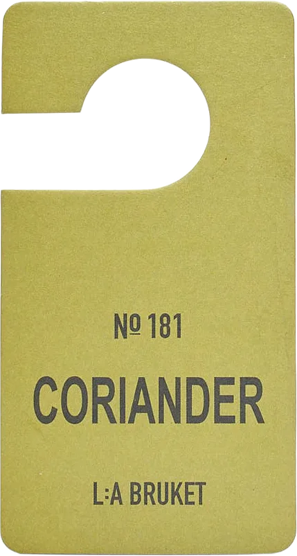 No 247 Coriander Doft Tag