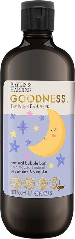 Goodness Kids Lavender & Vanilla 
Bubble Bath