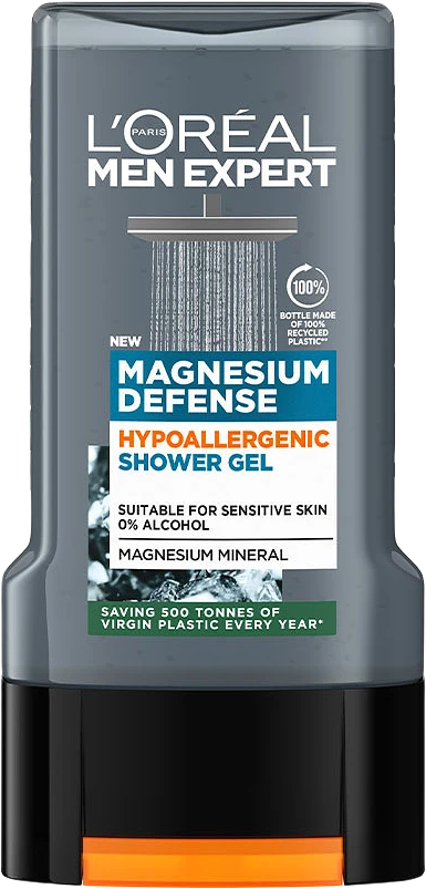 Magnesium Hypoallergenic Shower Gel