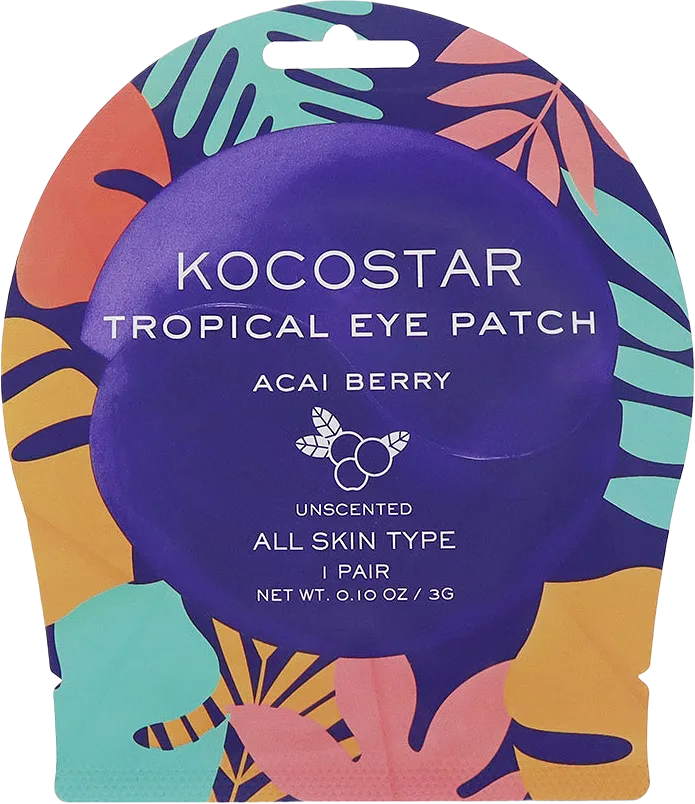 KOCOSTAR Tropical Eye Patch Acai Berry 1 pair