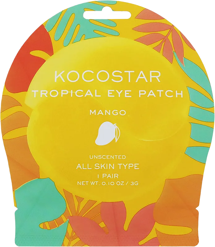 KOCOSTAR Tropical Eye Patch Mango 1 pair