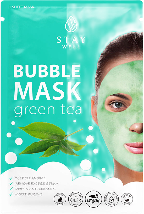 Deep Cleansing Bubble Mask GREEN TEA