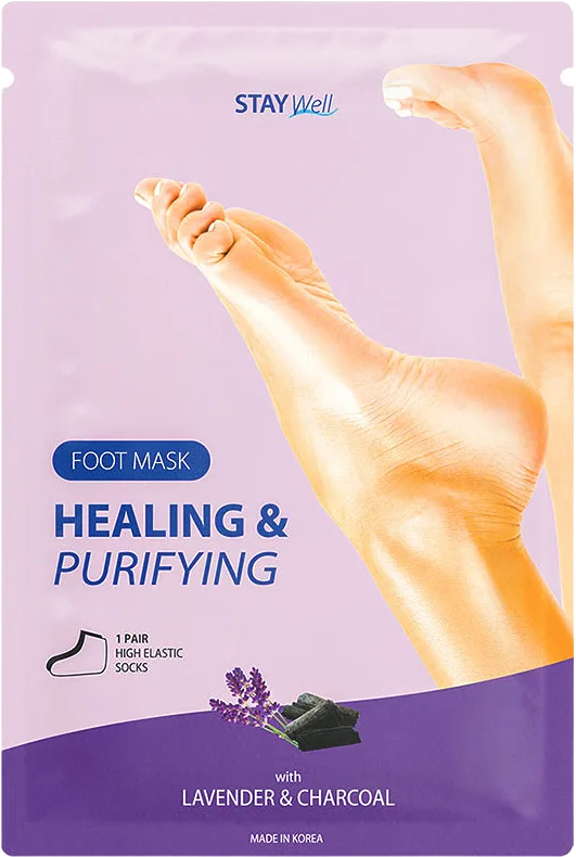 Charcoal Healing & Purifying Foot Mask