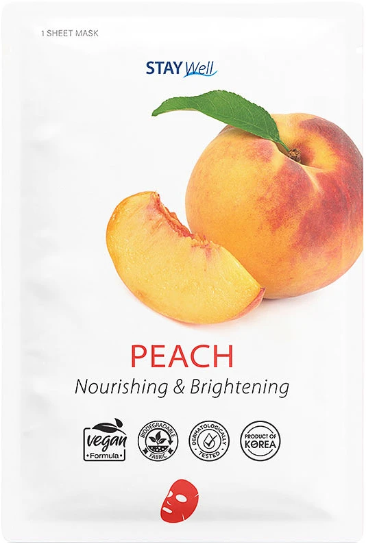 Peach Sheet Mask