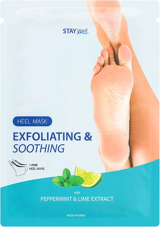 Peppermint & Lime Exfoliating & Soothing Heel Mask