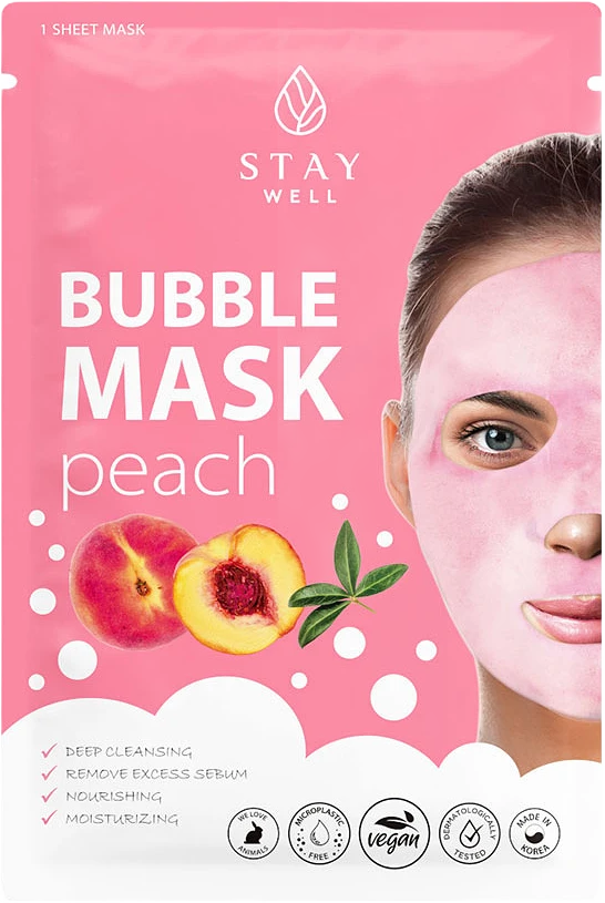 Deep Cleansing Bubble Mask PEACH