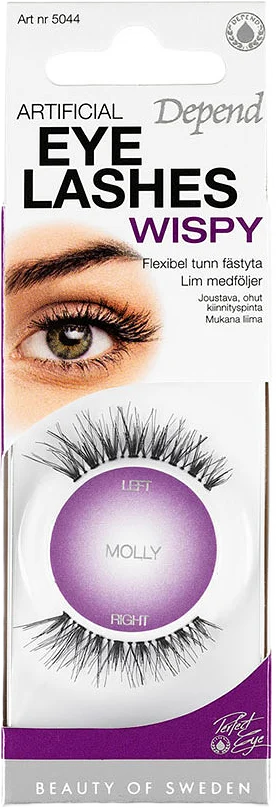 Wispy Artificial Eyelashes Molly