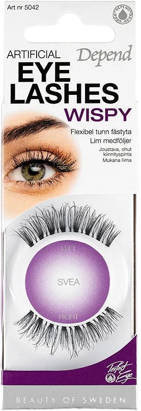 Wispy Artificial Eyelashes Svea