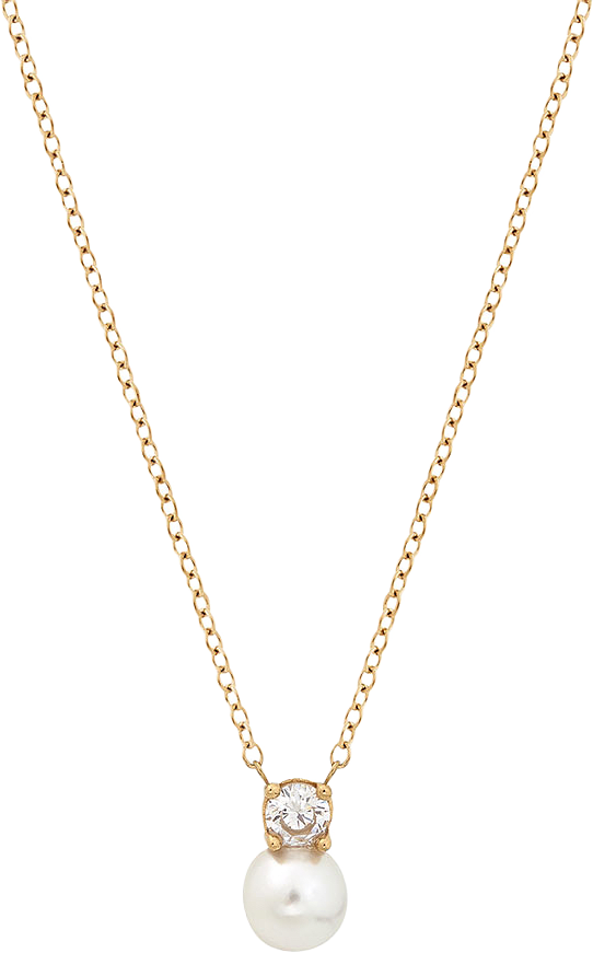 Luna Necklace S Gold