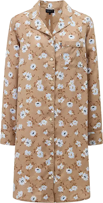 Avery Lyocell Printed Flower Nightshirt