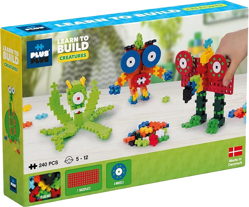 PLUS PLUS Learn to Build Creatures 240pcs