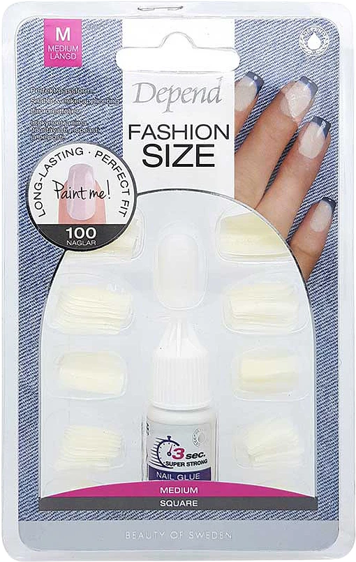 Fashion Size 100-pack Medium Square