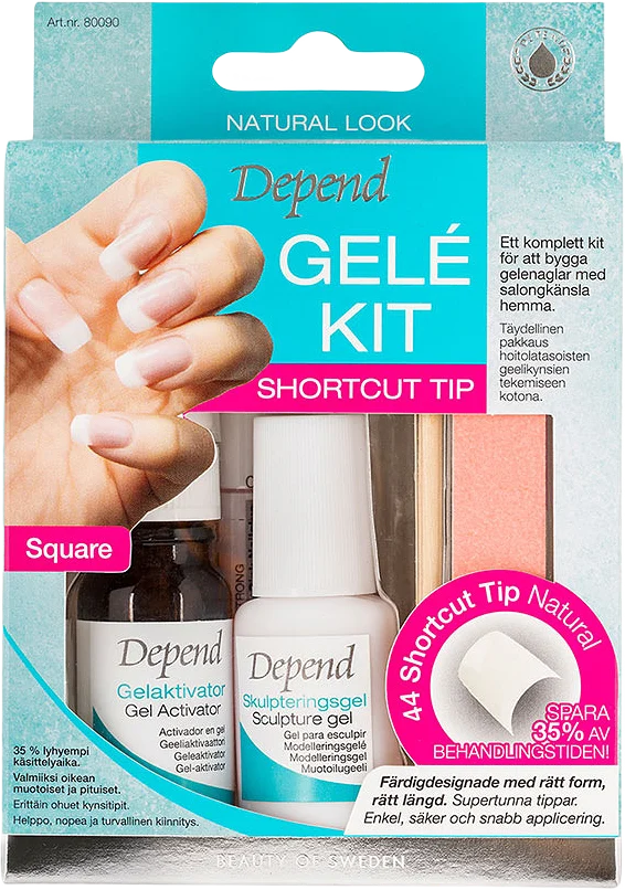 Gelekit French/Natural Look Shortcut Tip