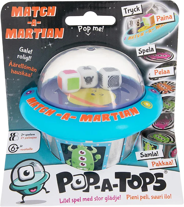 Pop-a-Tops Marsianer spel