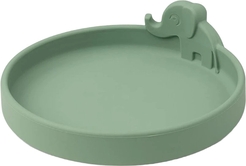 Peekaboo plate Elphee Green