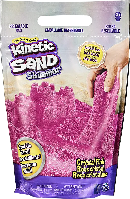 Kinetic Sand Glitter Sand Pink