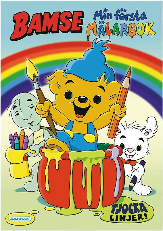 Bamse målarbok