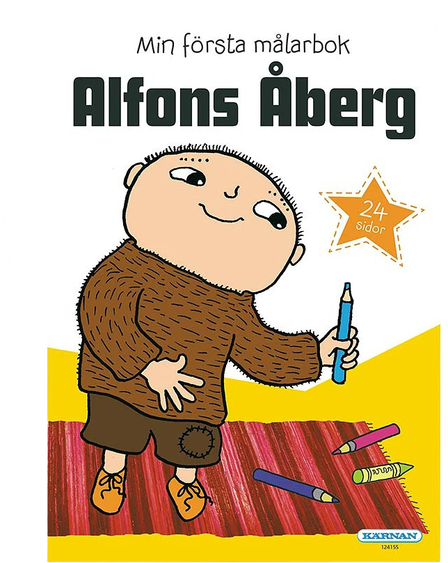 Alfons Åberg, min första målarbok