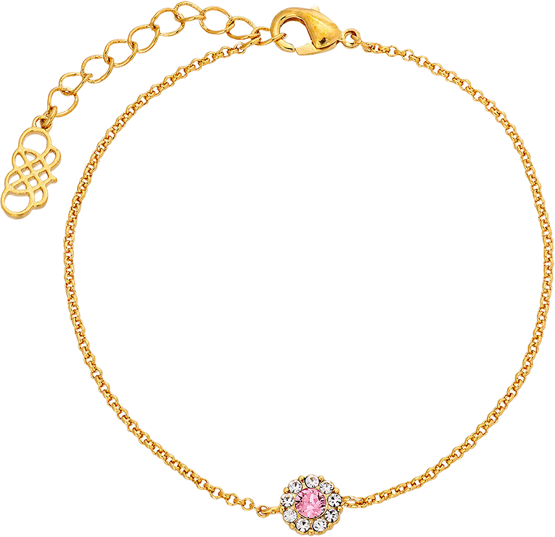 Petite Miss Sofia Bracelet - Light Rose