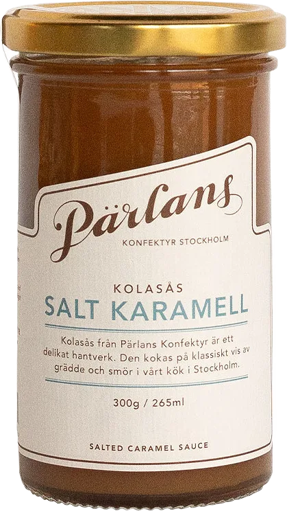 kolasås SALT KARAMELL glasburk