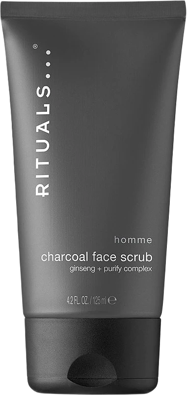 Homme Charcoal Face Scrub