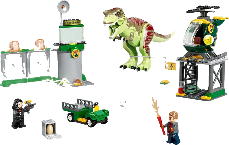 76944 Jurassic Worl T-rex - dinosaurieutflyk