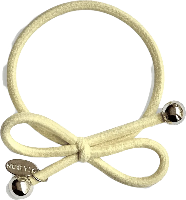 Hair Tie Pale Yellow