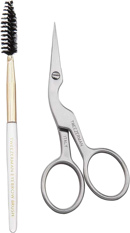 Brow Shaping Scissors & Brush