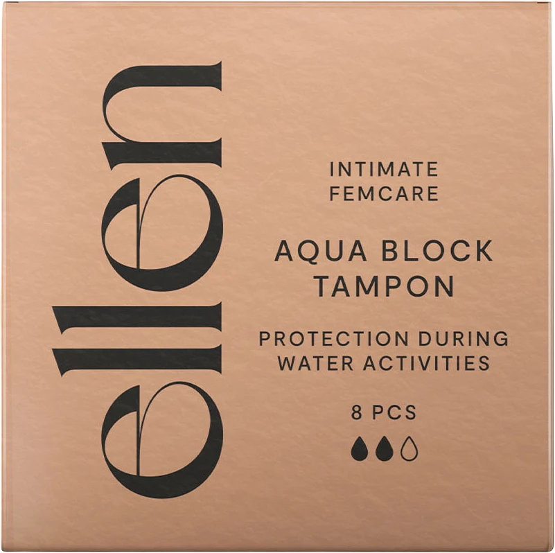 ellen® Aqua Block Tampon 8 pcs