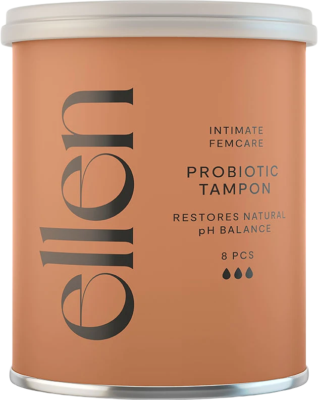 ellen® Probiotic Tampon Rich 8 pcs