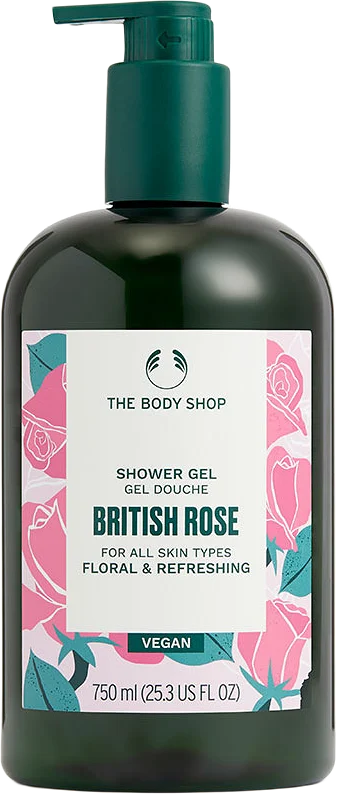 British Rose Shower Gel