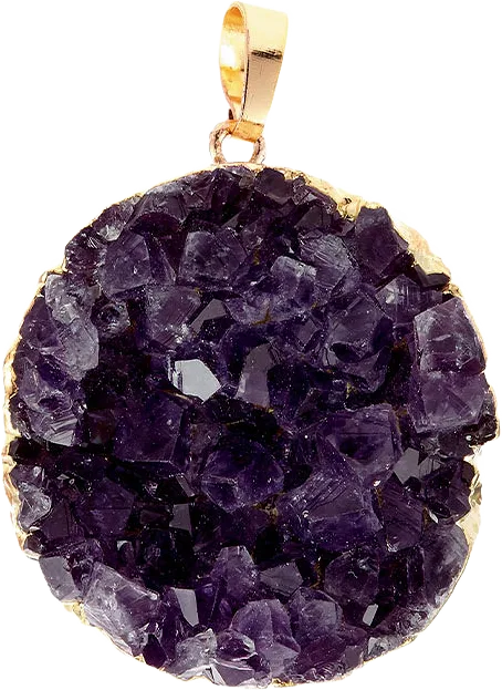 Amethyst Pendant Classic Connector