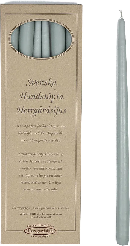 Svenska Handsstöpa Herrgårdsljus, 6-pack