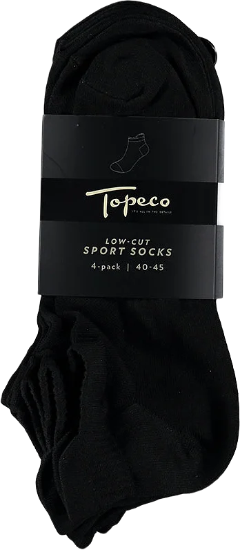 Sportsocka Low Cut, 4-Pack