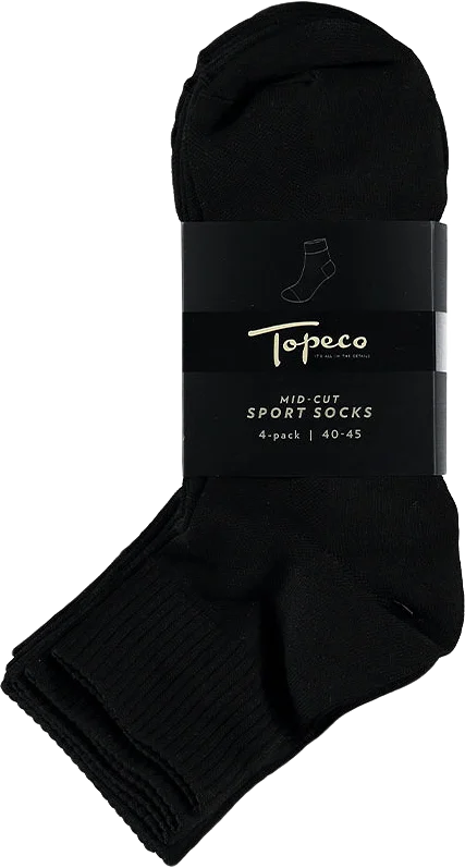 Sportsocka Mid Cut, 4-Pack