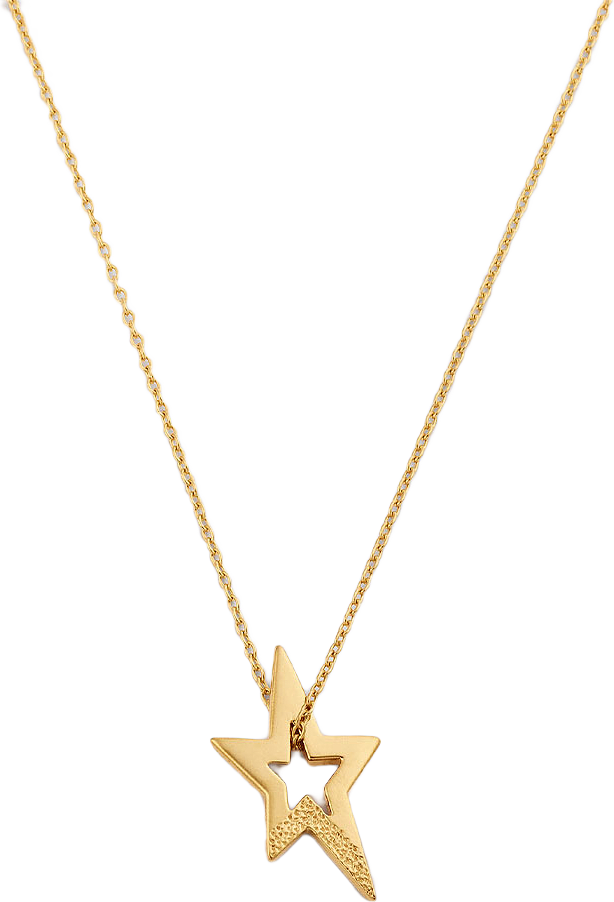 Megastar Necklace Gold